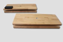 FlowRow Board for Concept2 with One Difficulty Level-Natural Oak-Level 1 - Moderate