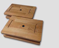 FlowRow Board for Skandika Styrke (Erste Generation) with Three Difficulty Levels-Natural Oak-Level 1 - Moderate